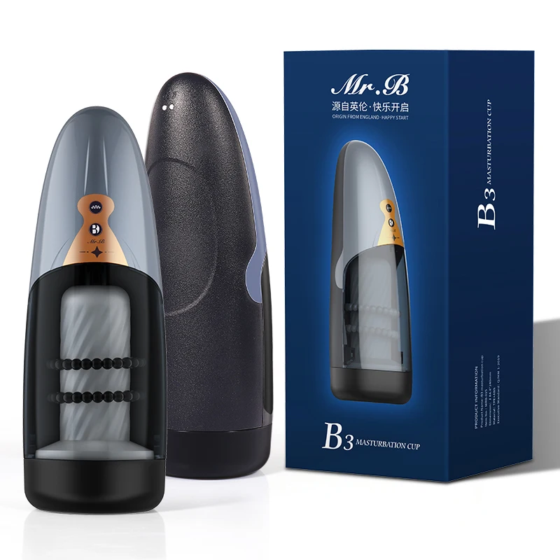 Automatic Piston Rotating Sucking Male Masturbator Cup Artificial Vagina Real Pussy Sex Toys For Men