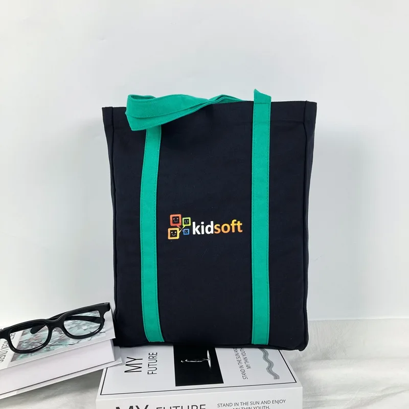 Shopping Duffle Bag Small Waxed Canvas Tote Bag Cotton Canvas Custom Canvas Bag With Custom Printed Logo