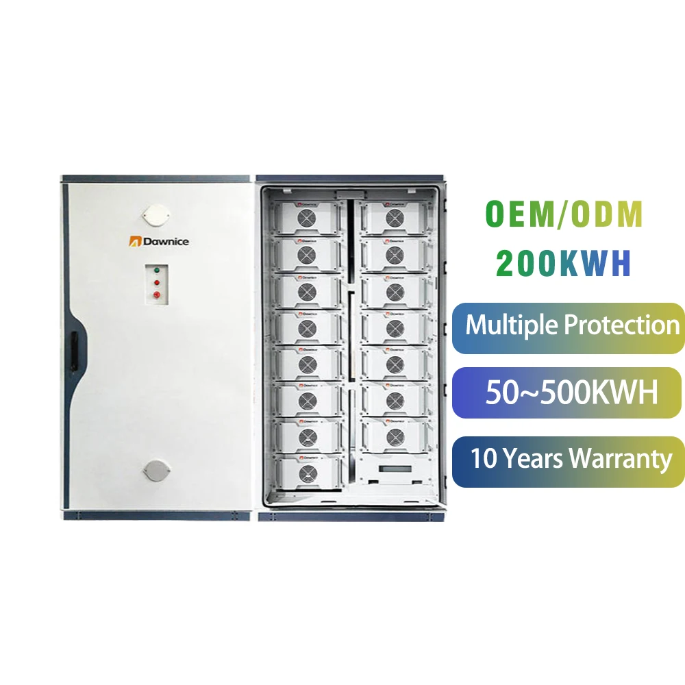 Industrial Commercial 200 Kwh 150kwh 200kwh 200kw 250kw 500kw 400 Kwh Storage Battery Cabinet Batterie