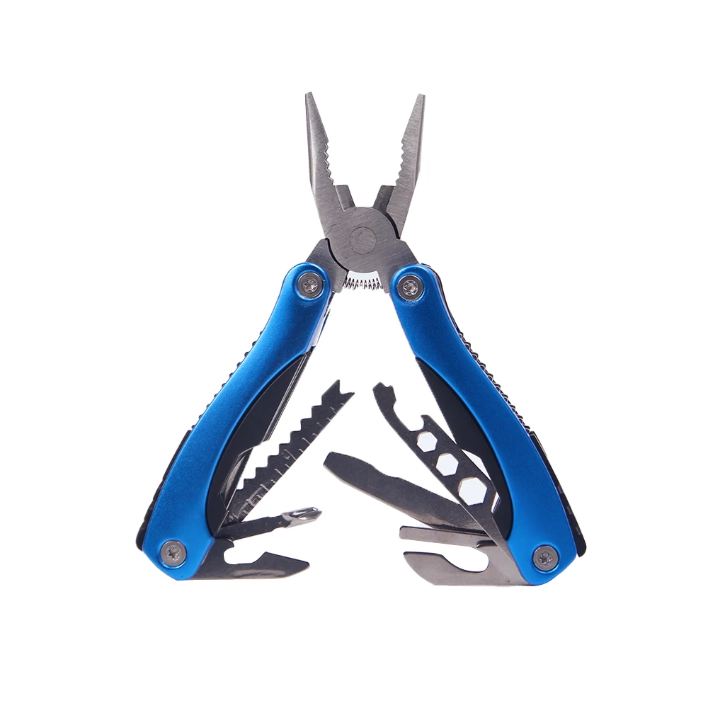 SmileTools Custom 16 in 1 Multifunction Survival Multitool Pocket Knife Camping Multi Tool Swiss Knife