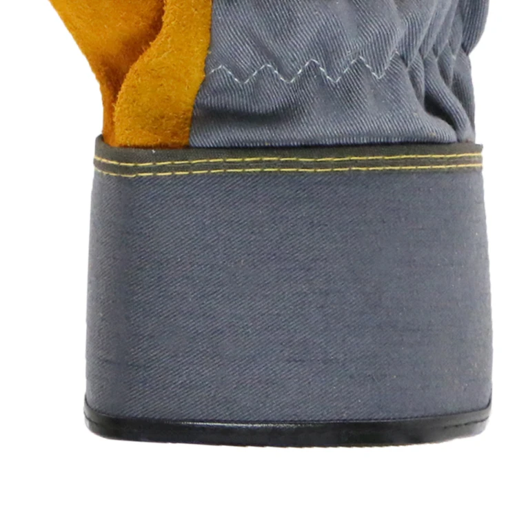 Высококачественные защитные перчатки guantes cuero прочные импортеры кожаных перчаток для мужчин