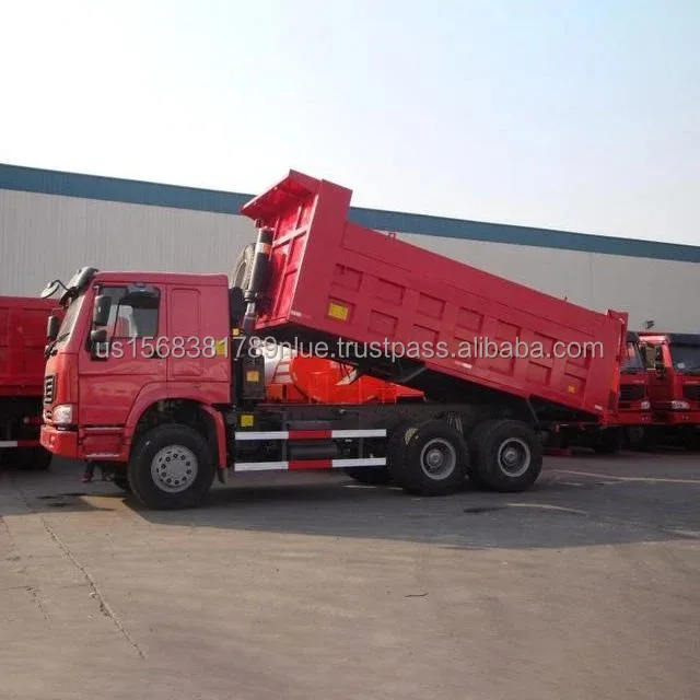 Китайский бренд Howo 6x4 375 371 10 Wheeler 40 тонн Самосвал Левый ручной привод Электрический евро 2 Эмиссионный стандарт Foton HW19710