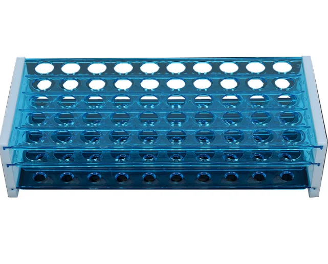 Clear Plastic Test Tubes Rack 32/40/50/60/90 well for Dia 10/12/15/18/20/32mm Tests Tube Rack for Scientific Experiments