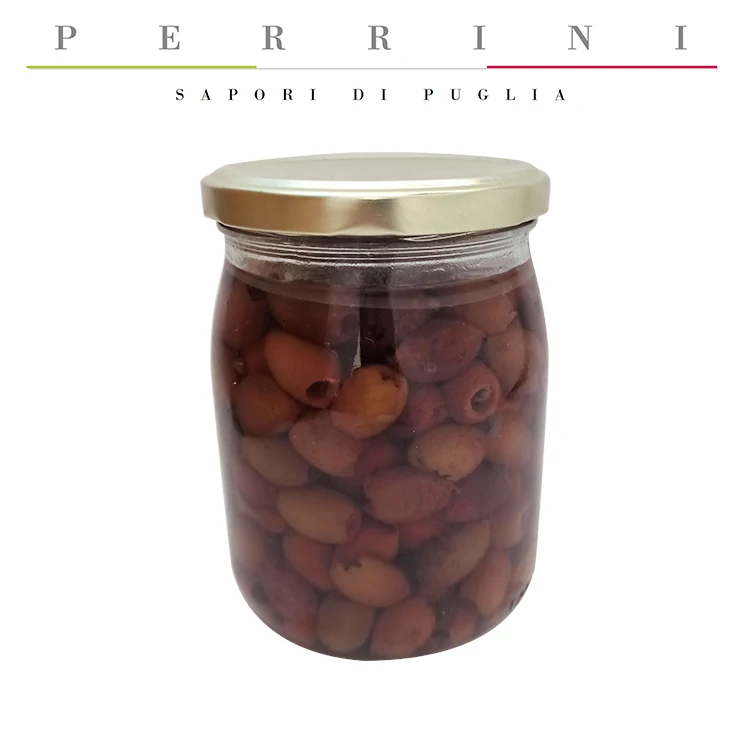 
Маринованные оливки Deliciuos «Leccino» или Ривьера в стеклянной банке весом 1 кг, в рассоле Taggiasca 