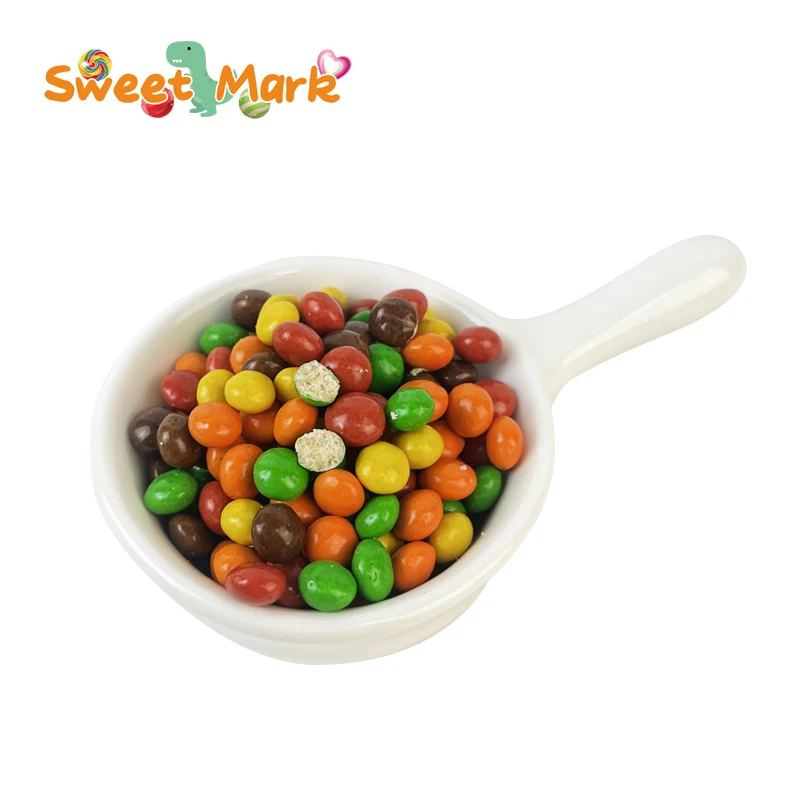 Drink shape Halal candy mix fruit flavor candy bean kids candy