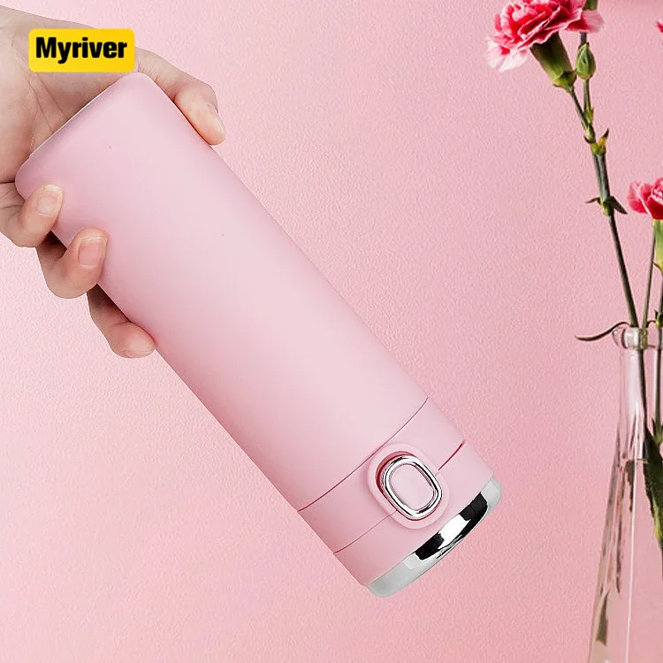 Myriver Travel Drinkware Bottle Led Display 304 Stainless Steel Double Walled Drink Flask Return Gifts For House Warming Indian