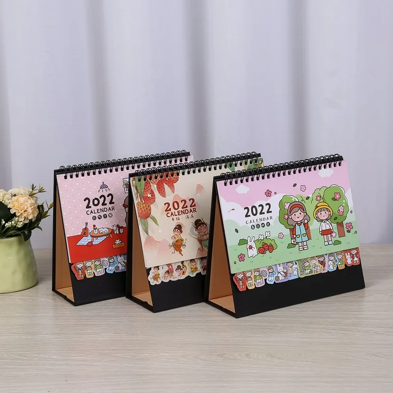 Factory Direct Supply 2022 New Corporate Production Promotion Art Personalized Desk Calendar