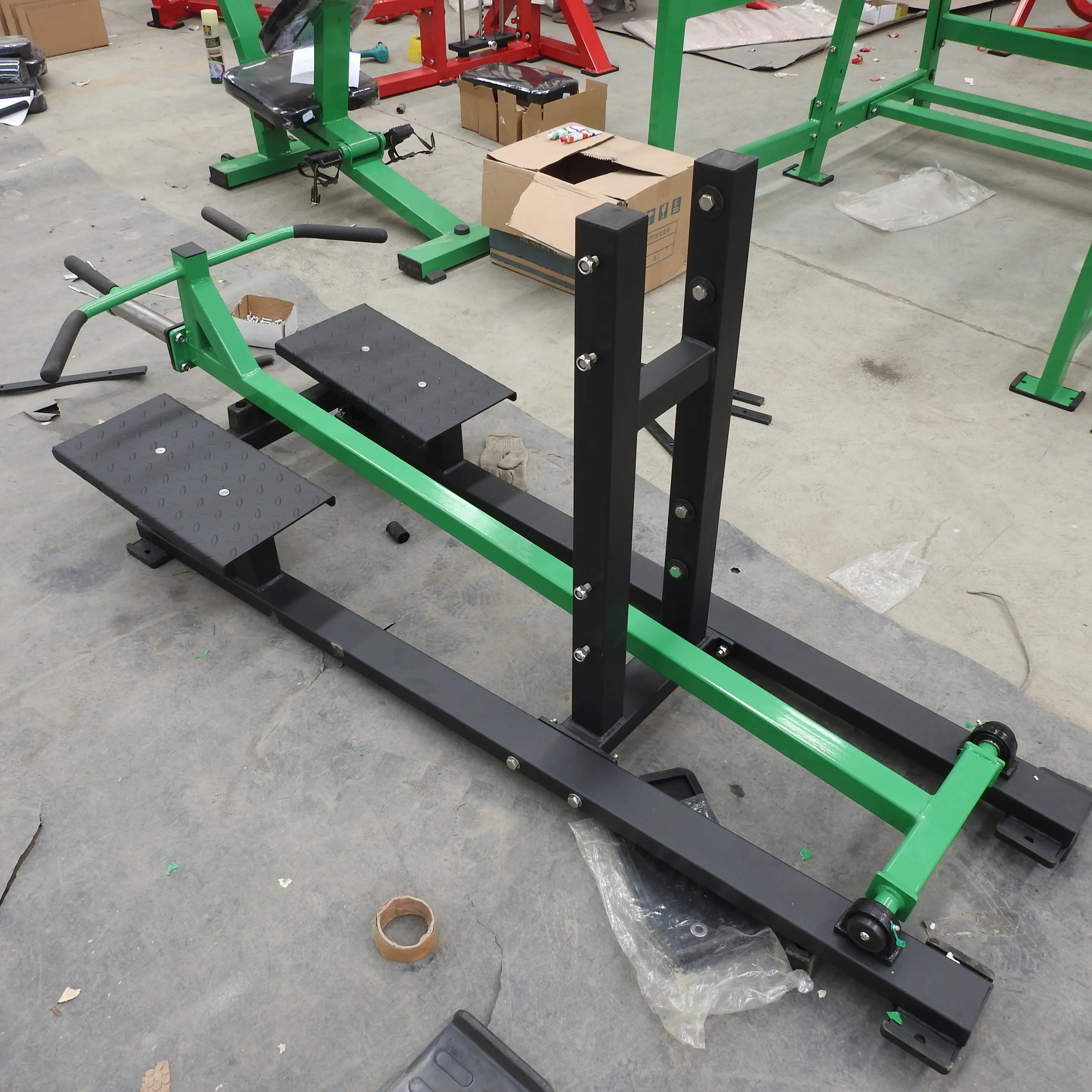 Gym Machine Incline Level Row Boater Rower