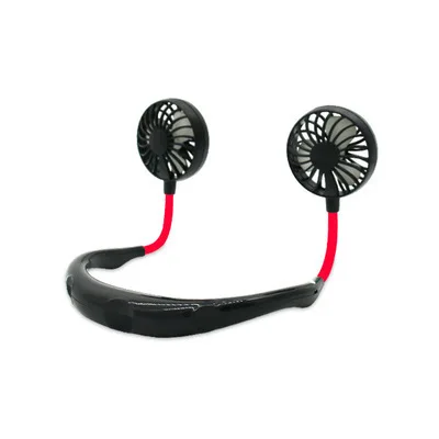 Портативный мини-вентилятор светодиодный светящийся складной