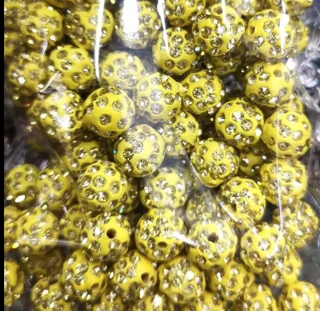 Wholesale Rhinestone Beads Resin Acrylic Beads Crystal Rhinestone For DIY Necklace Bracelet Jewelry