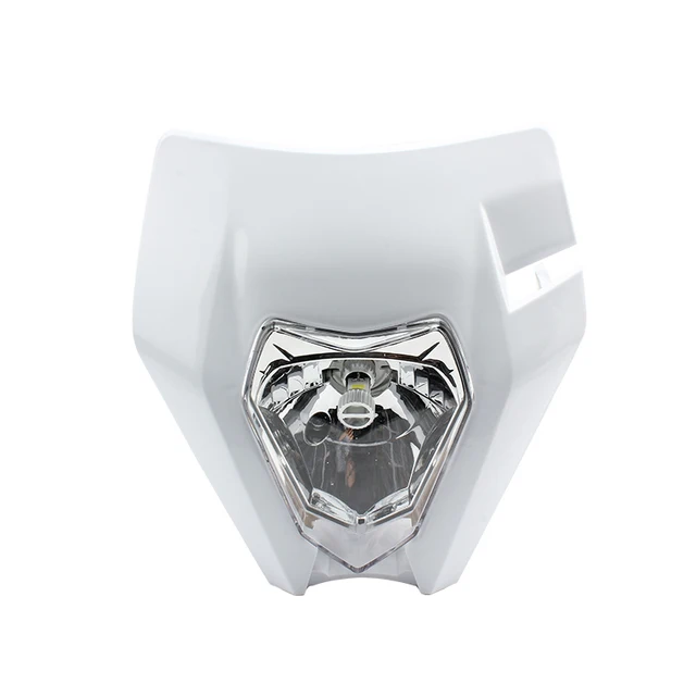 Motorcycle New LED Headlight Lamp For EXC XCF SX SXF XC XCF SMR CR YZF DRZ Supermoto 125 150 250 350 450 530 Enduro halogen