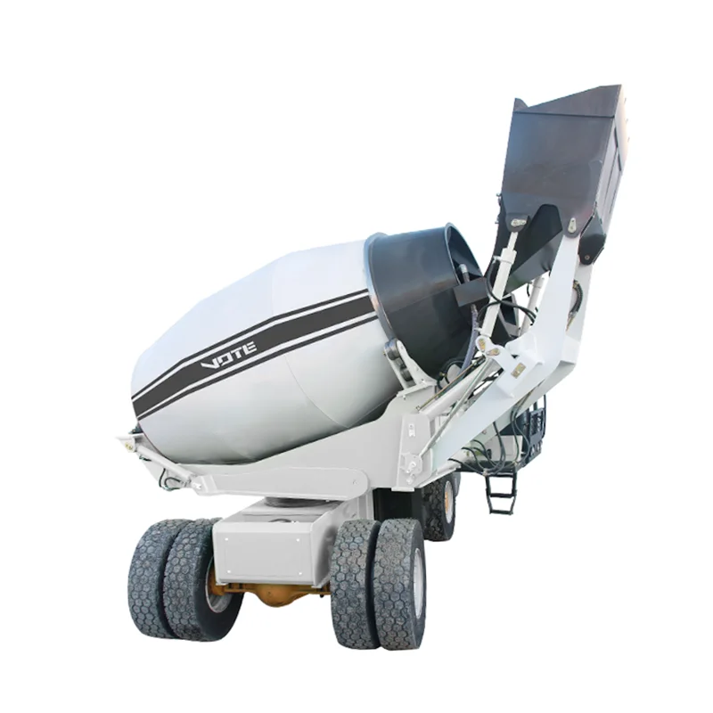 1.8 Cubic Meters Concrete Mixer Truck With Accessories