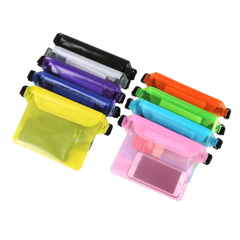 Waterproof Pouch with Adjustable Waist Strap ECHTPower Waterproof Bag with Fanny Pack Screen Touch Dry Bags Outdoor Water Sports