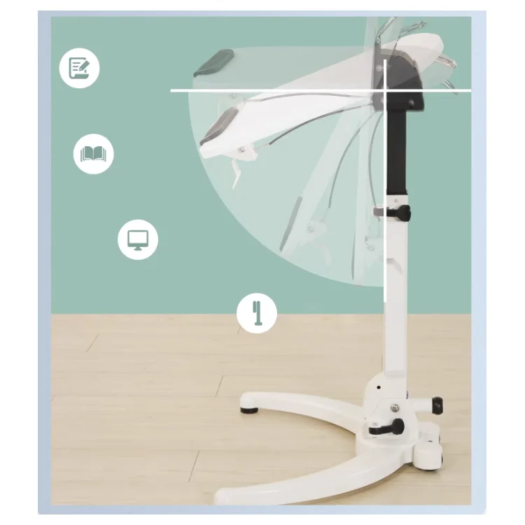 design pneumatic stand workbench table homemade modern computer desk office computer working height adjustable desk for home