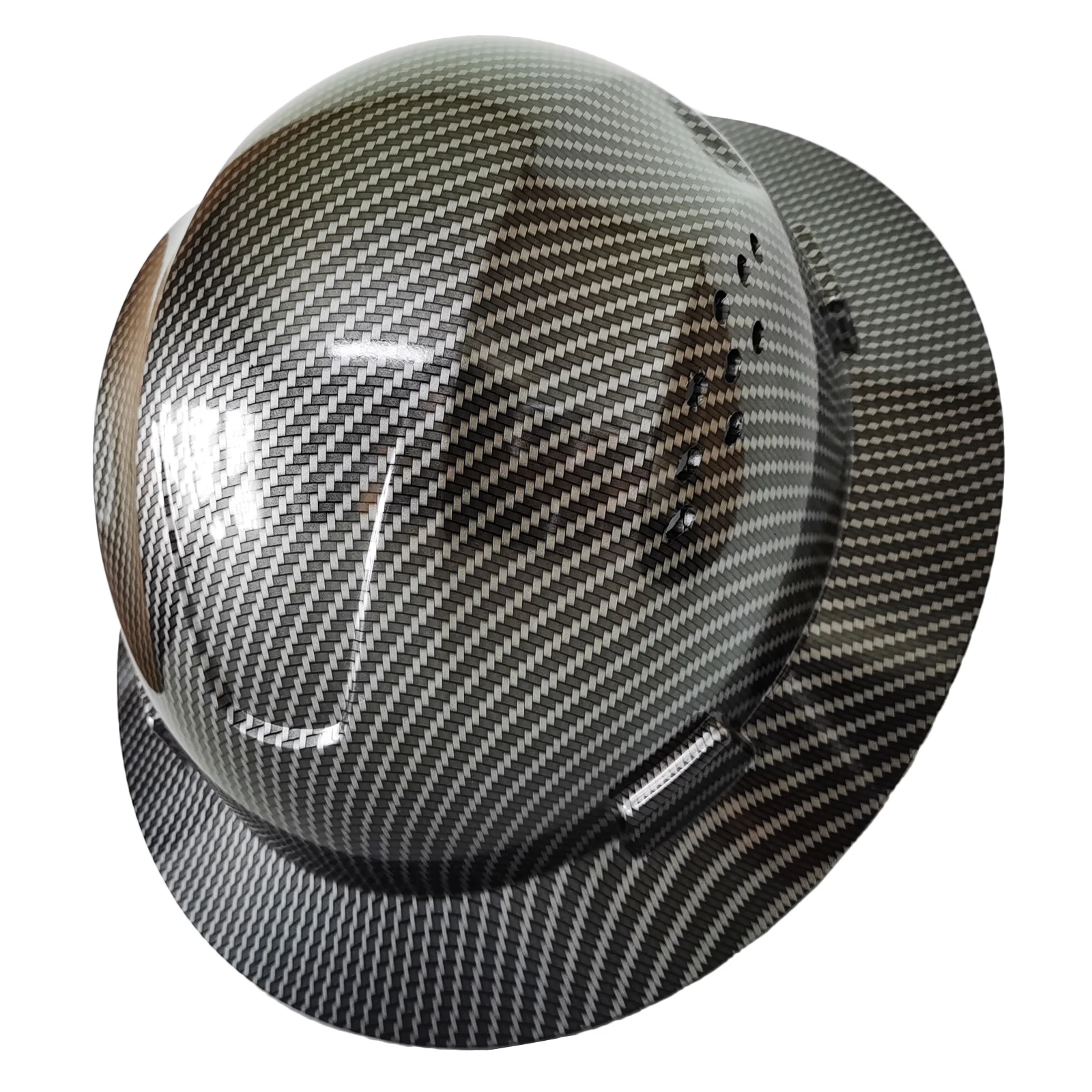 wholesale Hot selling camouflage-patterned hard hat full brim safety helmet with 4-POINT RATCHET SUSPENSION