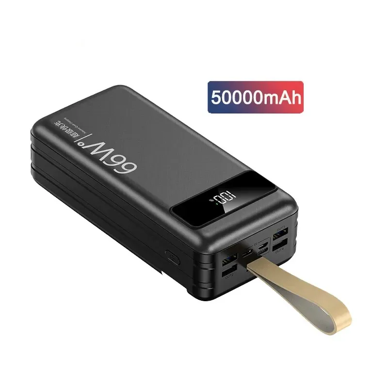 Factory Real Capacity Power Bank 50000mAh 30000mAh PowerBanks 50000 mAh Fast Charging Type-c Output Input