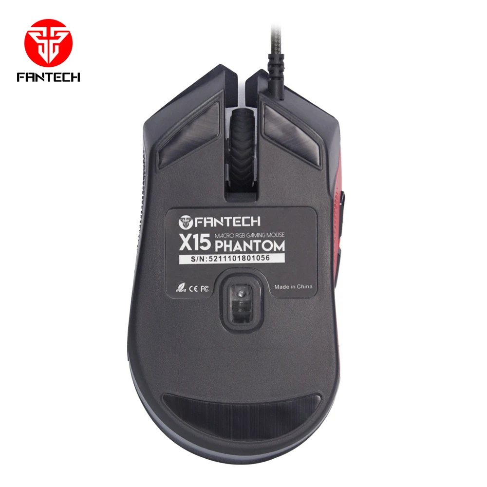 Fantech X15 PHANTOM RGB Illumination Macro programmable Best Price Good Selling OEM Logo Original Brand Quality Gaming Mouse