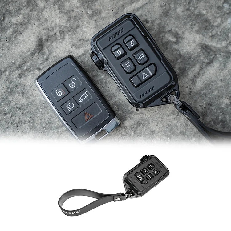 Plumb NEW aluminum CNC process car Key Case Kit upgrade parts With Function Of Original Key for Land Rover