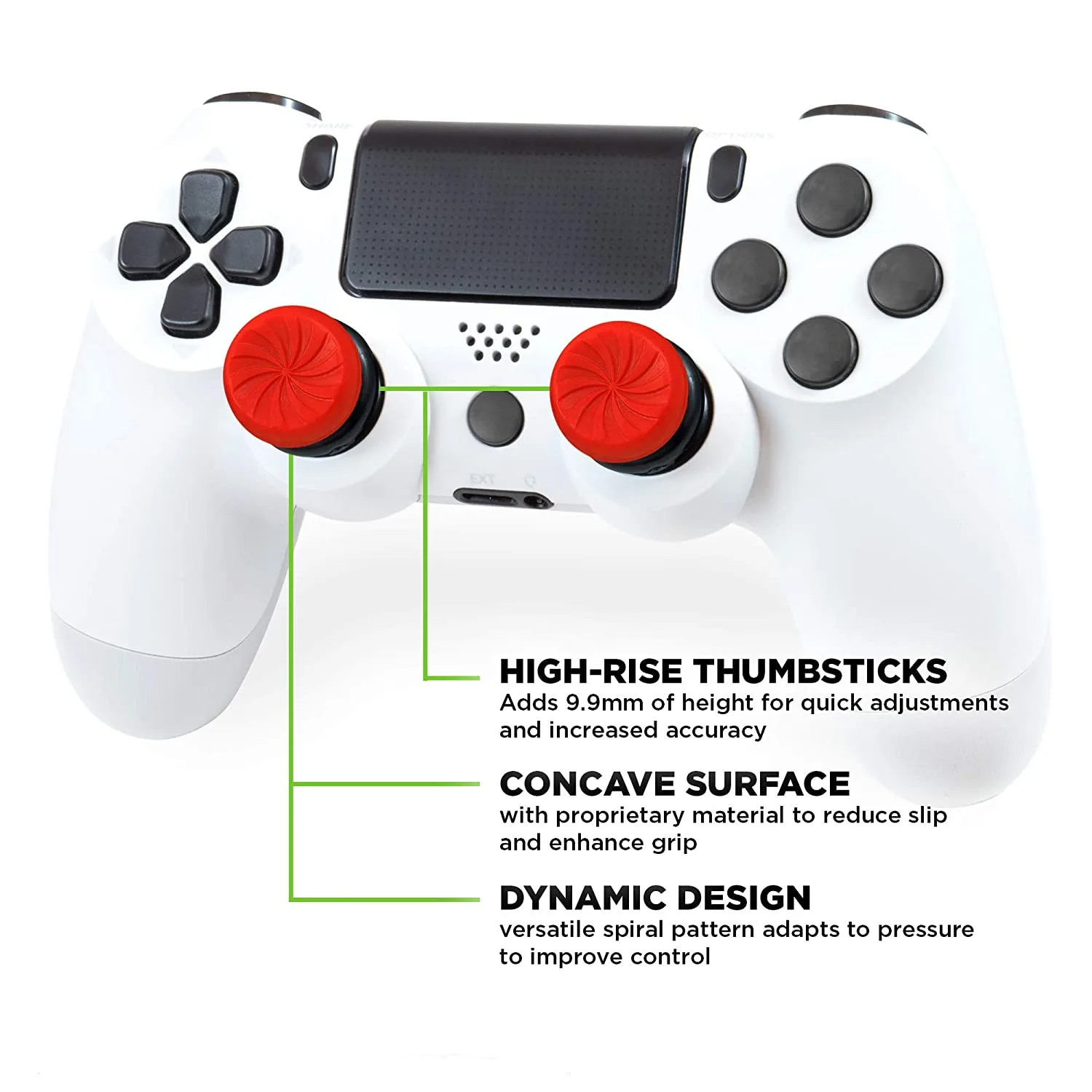 Enjoyfun джойстик кадров в секунду тренировочная большого пальца для PS4 PS5 контроллер движения Силиконовые