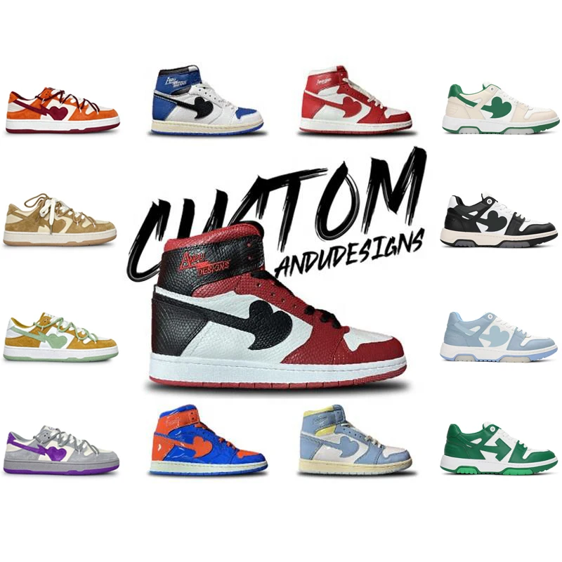 Custom Design Man Casual Shoe Sneaker Fashion Skateboarding Shoes Customizing Sneakers