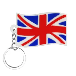Pvc Rubber Keychain Pendant Cartoon Anime Backpack Ornaments Flag Bunting Series Printable Advertising Logo Ornament