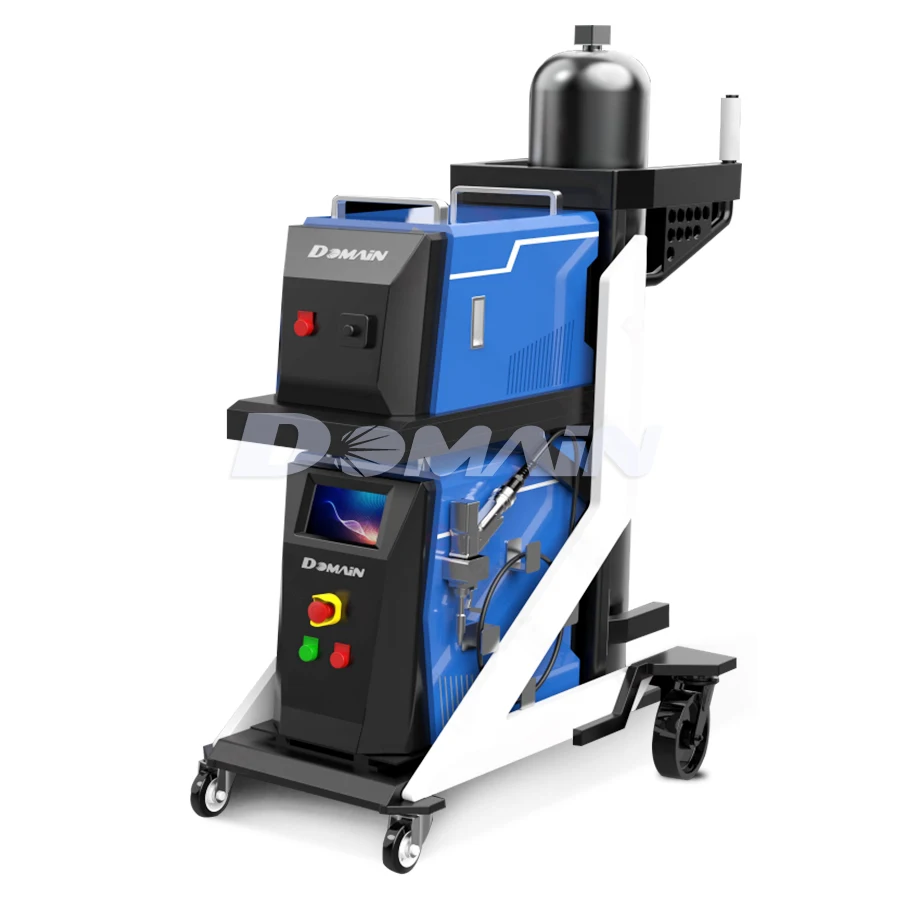 Domain fiber laser hand held welder 4 in 1 air cooling laser welding machine portable 800w 1500W air machine weld laser