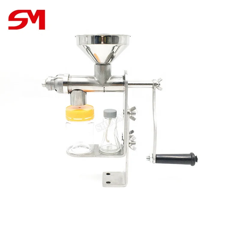 High Quality Dual-Control Hand Operated Small Olive Oil Extraction Press