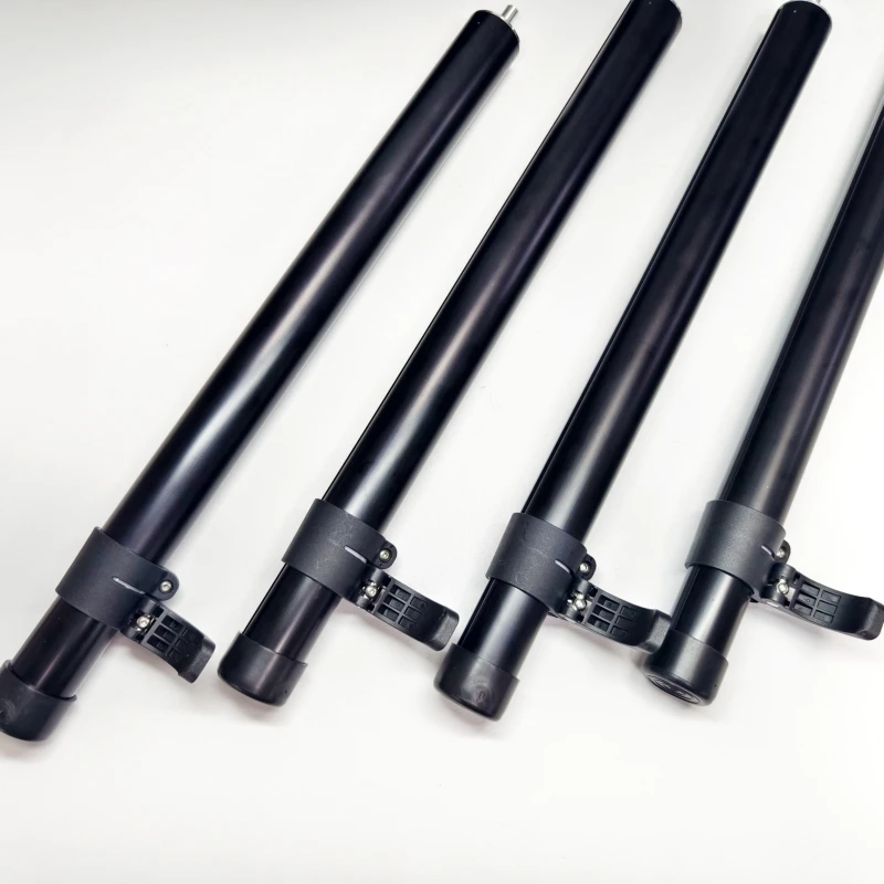 Extension Metal Table Desk Leg Aluminium Tube Extension Tool Portable Fast Flip Lock Telescopic Pole With M10 Thread