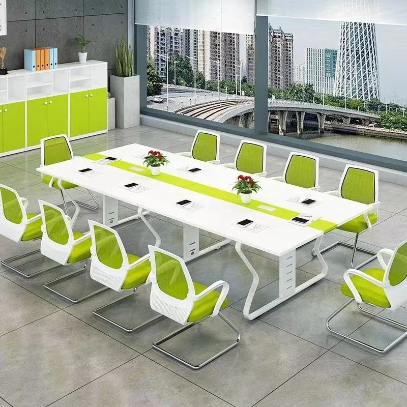 new design Melamine finish conference table for office meeting