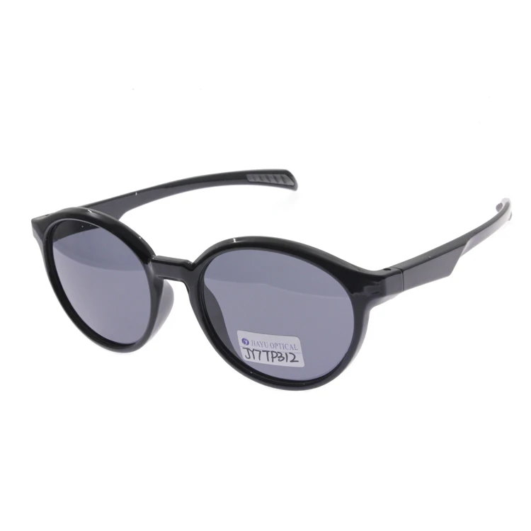 Stylish and Ccool Eye-catching Lightweight Flexible Frame Black Retro-Vintage Thin Round Tinted Sunwear Sunglasses Unisex