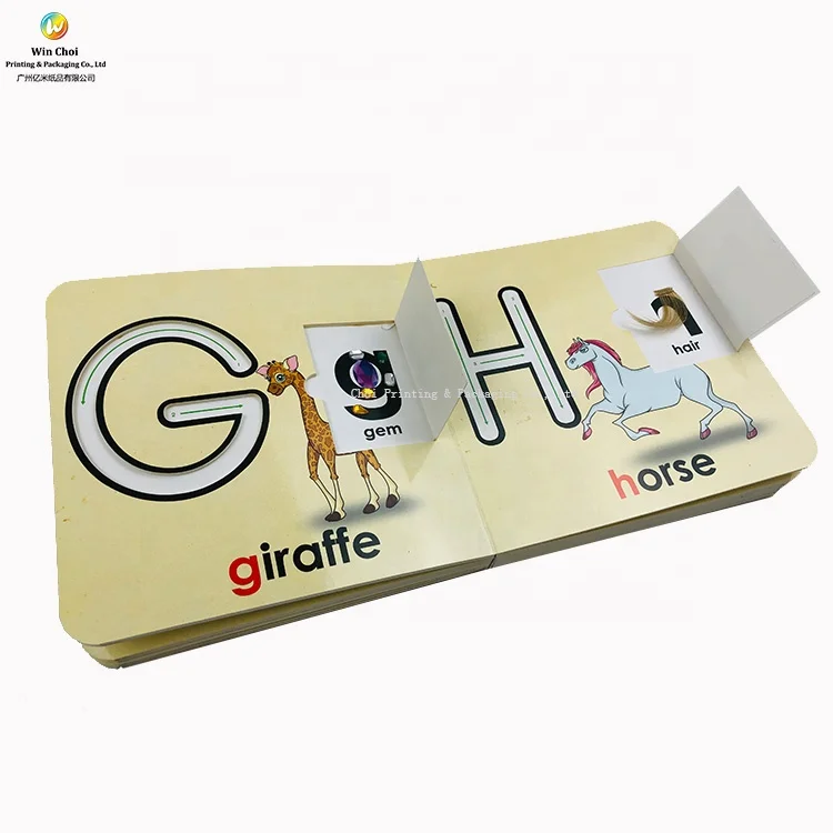 suppliers in china water varnish flap pop up board book photo