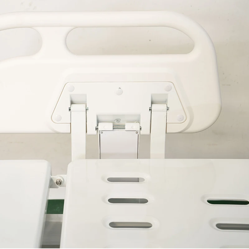 MN-MB012  Home Care Low Price Hospital Bed 5 Function ABS Side Rails 4 Crank Manual Patient Nursing Bed