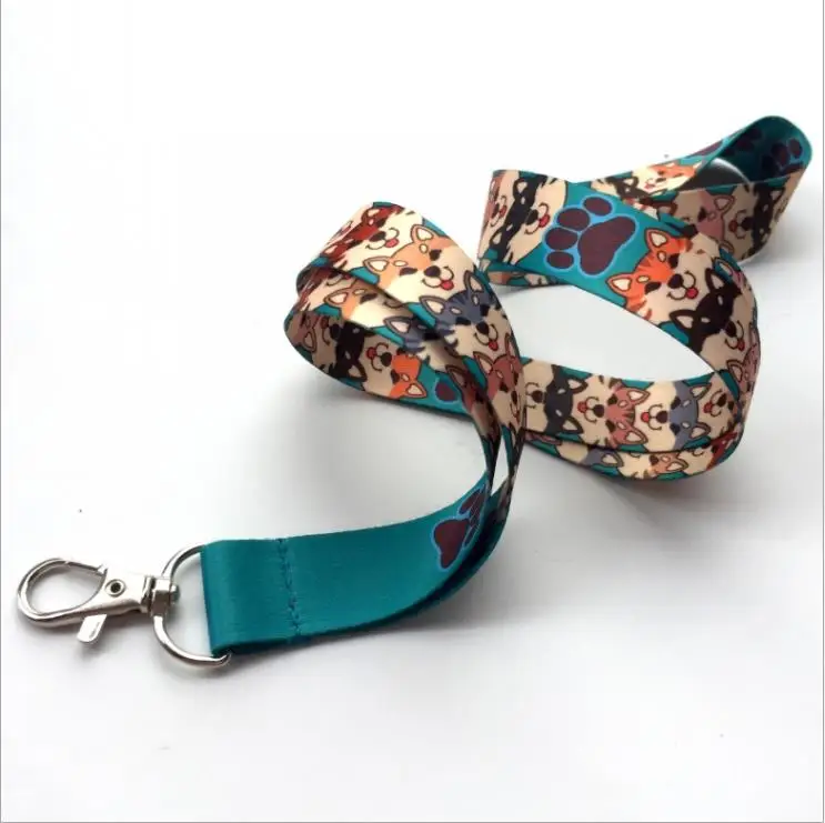 
Latest design custom premium lanyard key chain id badge holder Neck Strap Lanyard 