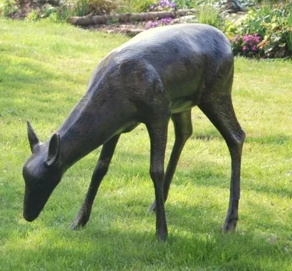 Indian Factory Customize Size Bronze Deer Sculpture for Garden Decoration with Best Price