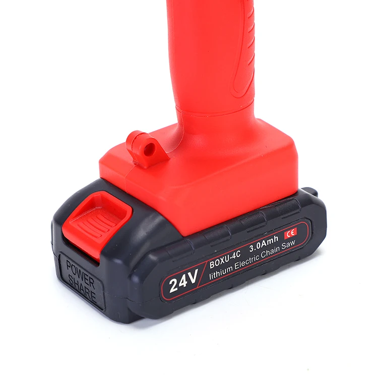 Eu Dropshipping 550w Powered Electric Chainsaw 4 Inch Mini Cordless Chainsaw With Battery