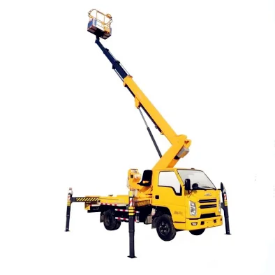 China sign bucket trucks factory JIUHE light bucket truck 21m 23m 25m 29m 38m 45m traffic bucket truck for sale