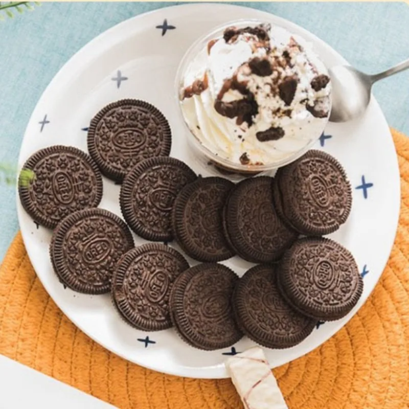 Birthday Cake Flavor Sandwich Biscuit Boxed 388g Individual Package Breakfast Cookies Snack