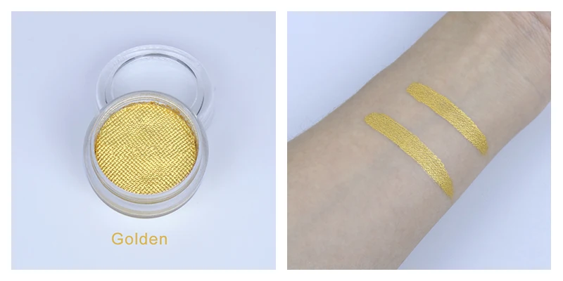 3g private logo professional water based mica pearly color body painting supplies washable Face Body Paint for kids