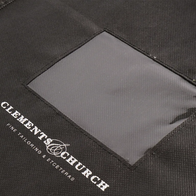 Персонализированные пользовательские модные пылезащитный чехол складное платье одежда костюм протектор молния мешок одежды