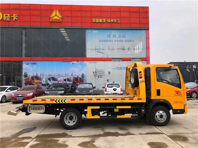 ISUZU 4X2 4ton буксировочный грузовик эвакуатор на