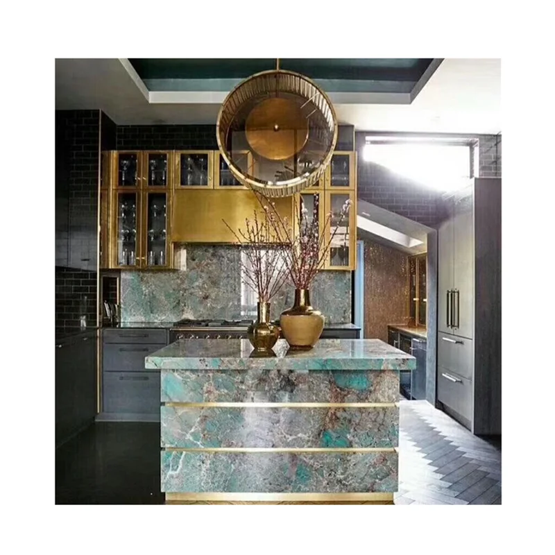 elegant amazon green marble countertop price