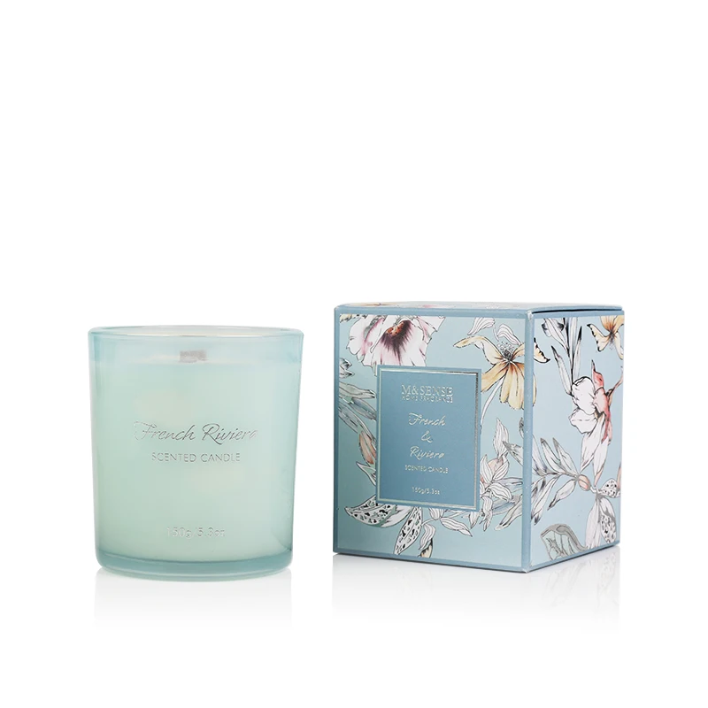 Складная коробка Velas Home Aromaticas стеклянная банка Роскошные Духи соевые ароматизированные