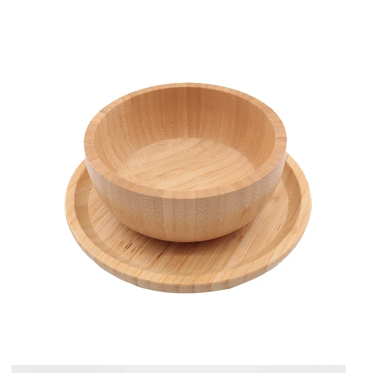 ESTICK Plates Basket Mini Wooden Coconut Biodegradable 32Oz Disposable 11 Inch Thin Bamboo Bowl For Serving Snacks