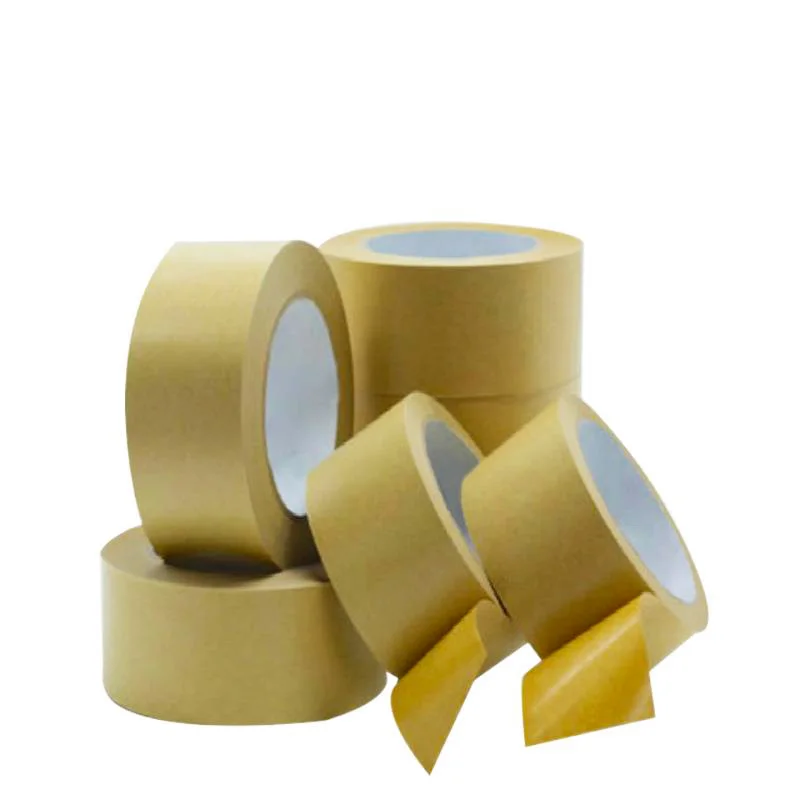 Brown Kraft Paper Tape Custom Printed Gummed Kraft Paper Packing Tape