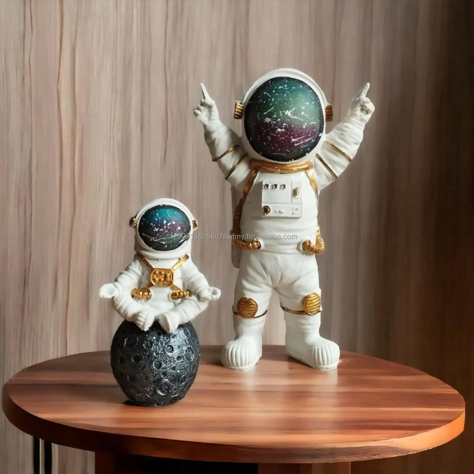 Симпатичная фигурка космонавта настольный декор для детской комнаты идеи декора уникальный подарок сувенир