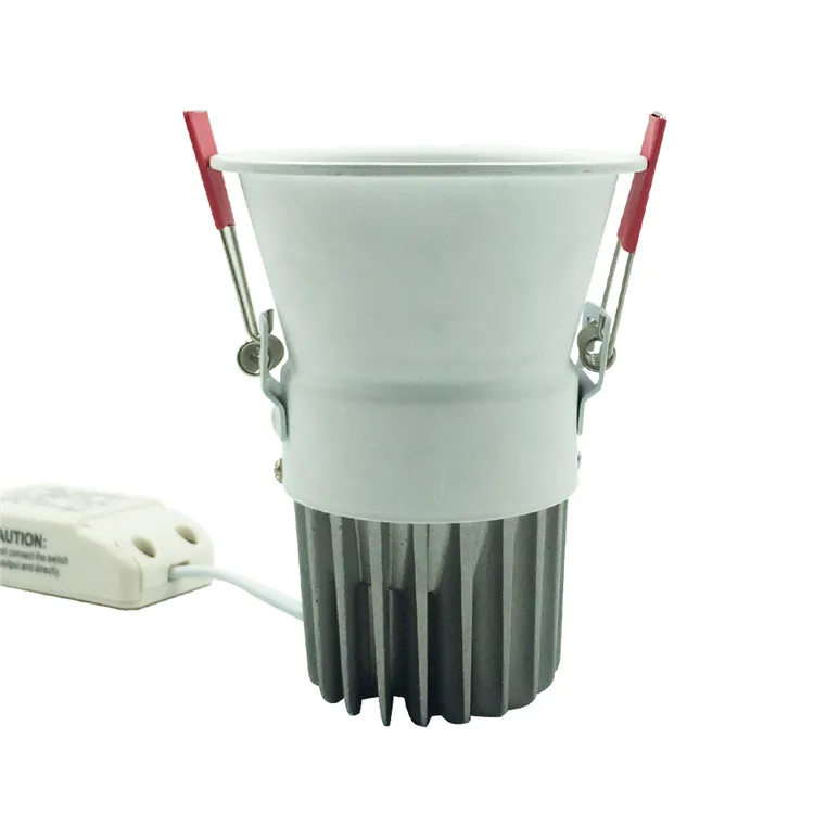 Baron hot sell  commercial  Anti glare  5w,10w,20w embedded led ceiling downlight  for office club hotel hospital