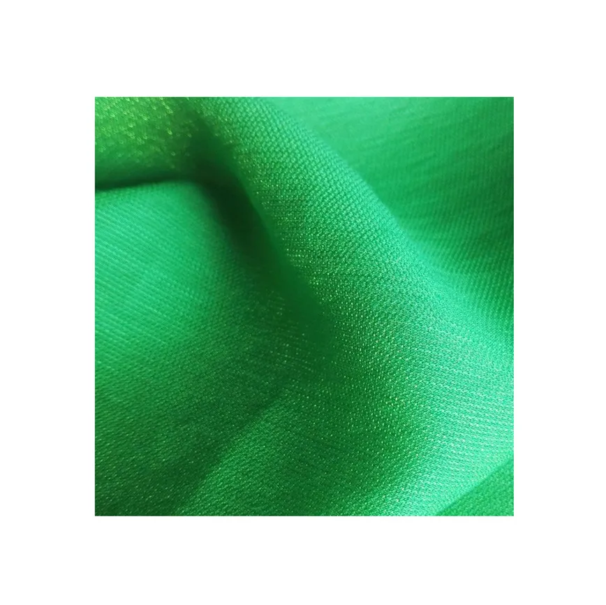 Новинка 2022, женская модная Высококачественная блестящая саржевая ткань из нейлона, вискозы, вискозы, для одежды, платьев, рубашек, брюк