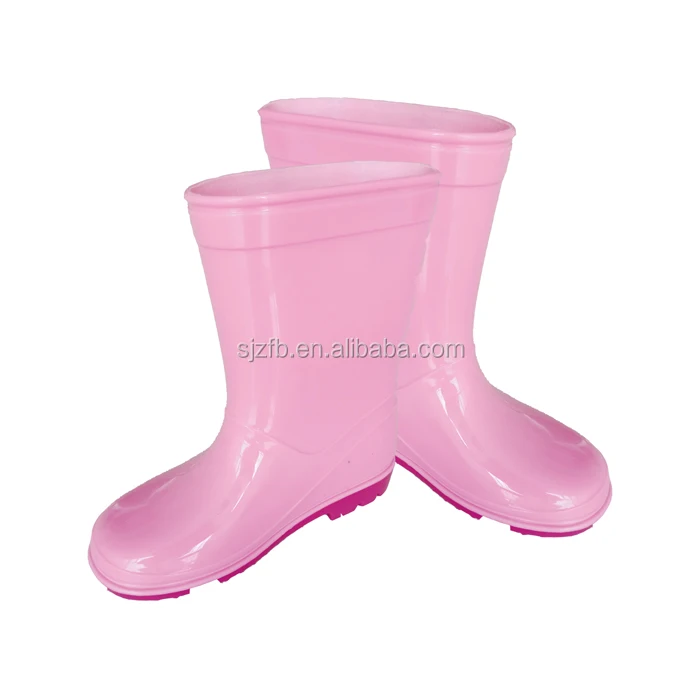 Hot Selling fashion cute anti-skidding PVC rain boots for kids