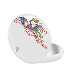 2023 New Arrivals Gift High Quality Portable Vanity Makeup Mirrors Mini Led Compact Mirror With Power Bank