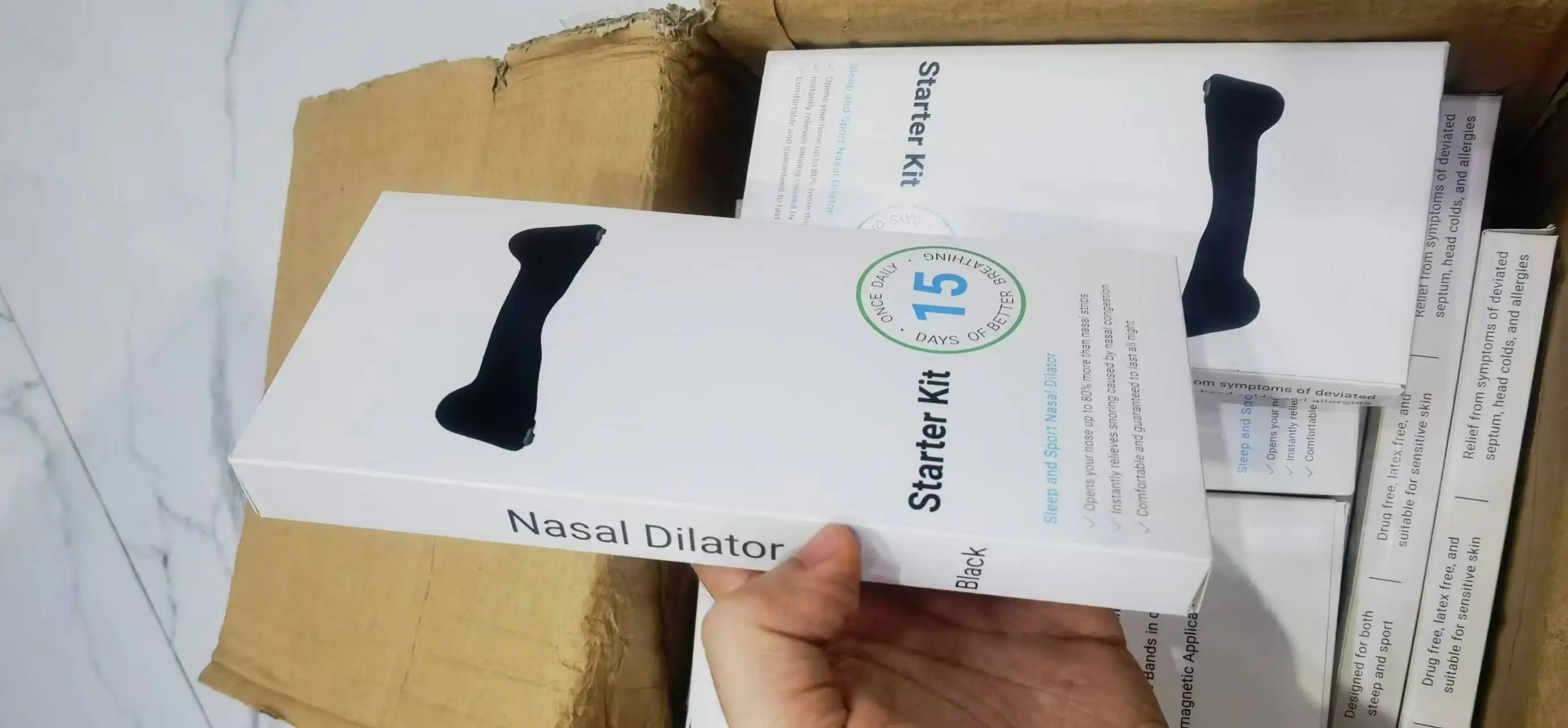 Magnet Nose Strips Anti Snoring Latex-free Nose Dilators Boost Oxygen Magnetic Nasal Strips For Sports